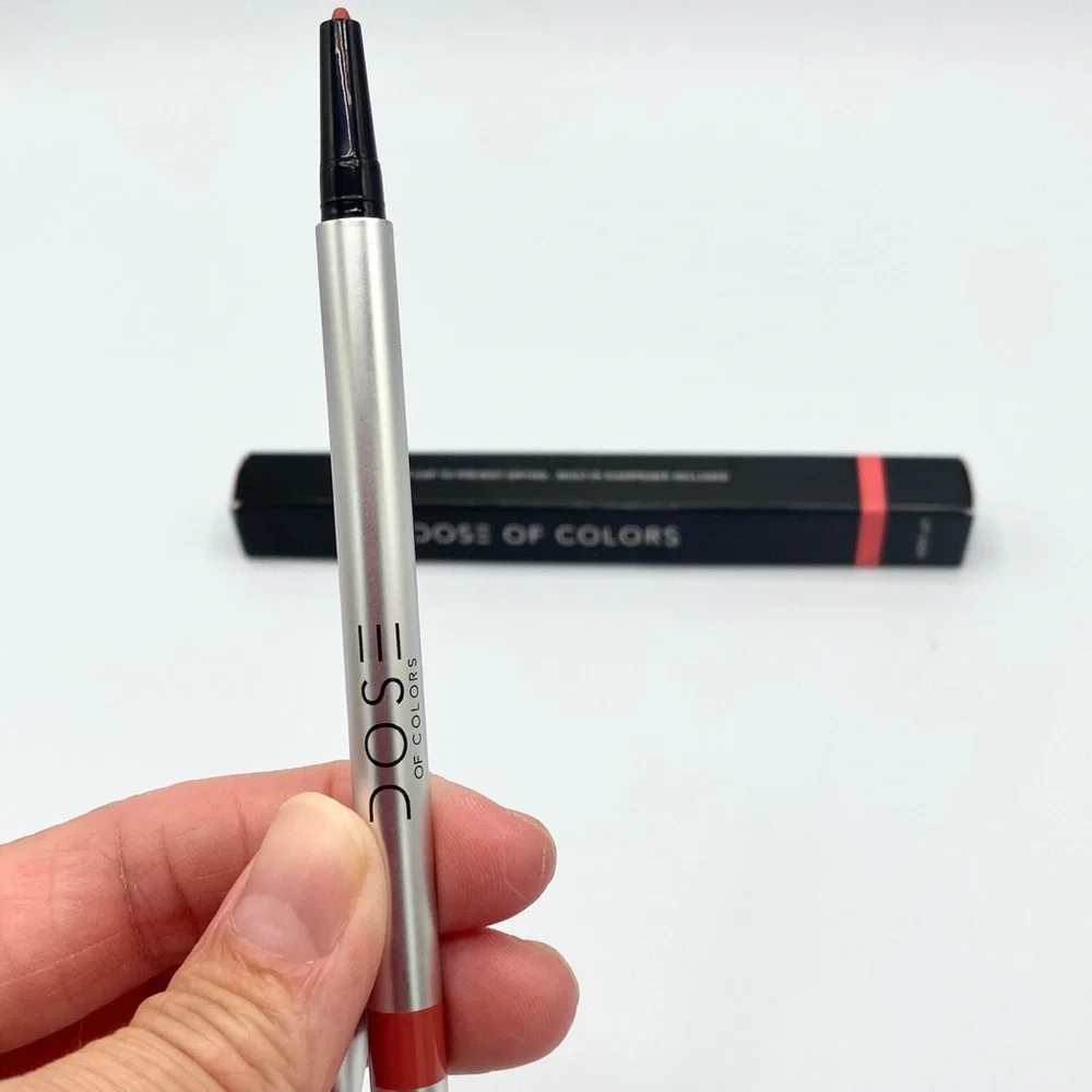 Dose Of Colors Floral Lip Liner Creamy Long Wearing BNIB Nude Makeup Pencil